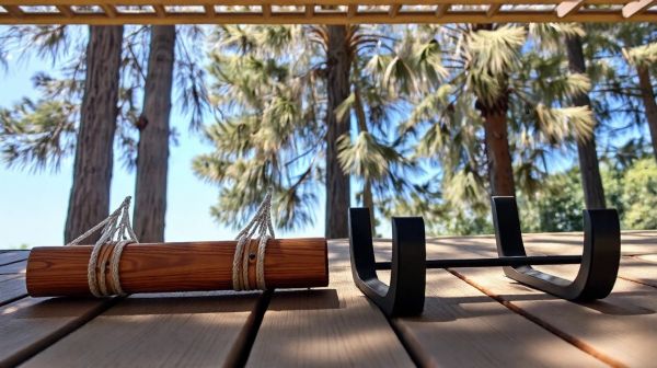 Comparatif des matériaux pour supports de hamac : bois vs métal