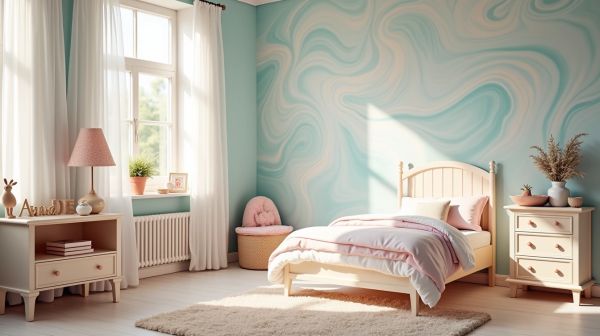 Transformez la chambre de votre enfant avec un papier peint unique